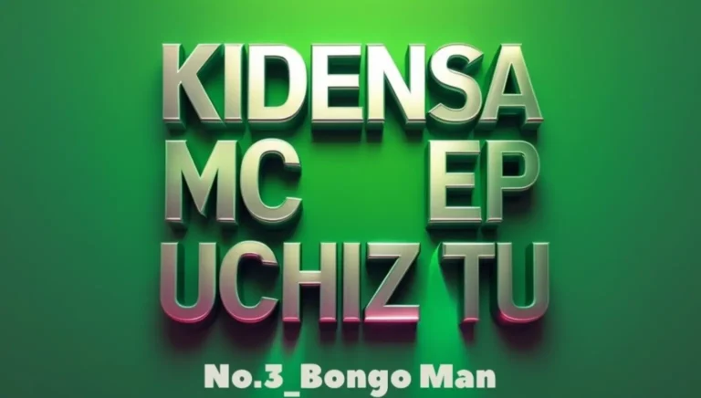 Kidensa Mc – Bongo Man
